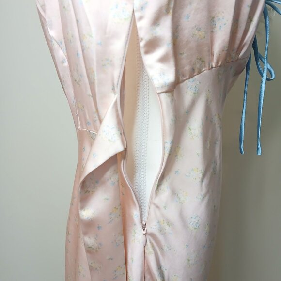 Lacemade Vintage Inspired Mucha Flower Dress Lace Floral Size XL - Picture 10 of 14